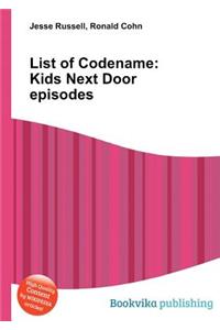 List of Codename