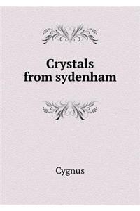 Crystals from Sydenham