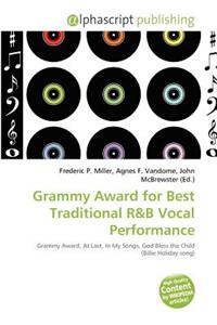 Grammy Award for Best Traditional R