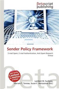 Sender Policy Framework