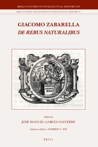 Giacomo Zabarella, De rebus naturalibus (2 vols.)