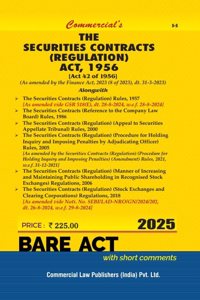 Securities Contract Regulation Act, 1956 alongwith Rules As amended by the Finance Act, 2023