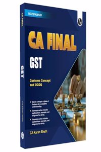PW CA Final Indirect Tax Laws- Custom-Concept Book By CA Karan Sheth (Paperback, CA Karan Sheth)