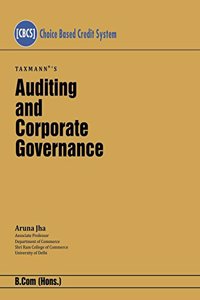 Auditing and Corporate Governance [Choice Based Credit System (CBCS)] -B.Com (Hons.)