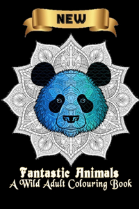 Fantastic Animals Coloring Book for Adults