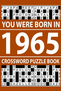 Crossword Puzzle Book-You Were Born In 1965