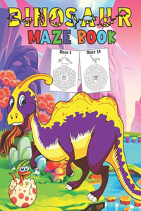 Dinosaur Maze Book