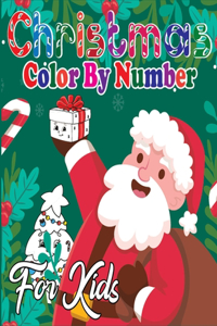 Christmas Color By Number For Kids