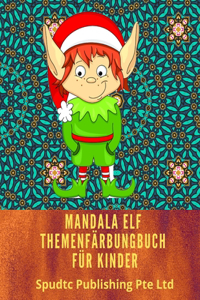 Mandala Elf Themenfärbung Buch Für Kinder