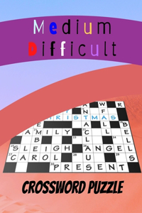 Medium Difficult Crossword Puzzle