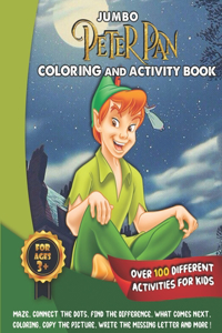 Peter Pan Jumbo Coloring And Activity Book