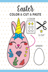 Easter Color Cut and Paste