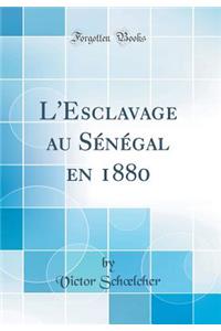 L'Esclavage Au Sénégal En 1880 (Classic Reprint)