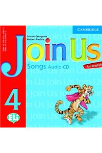 Join Us for English 4 Songs Audio CD