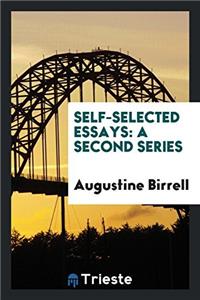 Self-Selected Essays