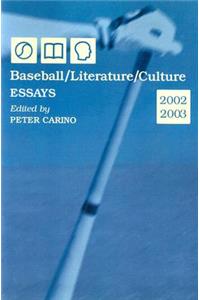 Baseball/Literature/Culture