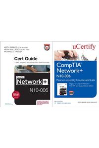 Comptia Network+ N10-006 Pearson Ucertify Course and Labs and Textbook Bundle
