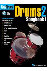 Fasttrack Drums Songbook 1 - Level 2 Book/Online Audio