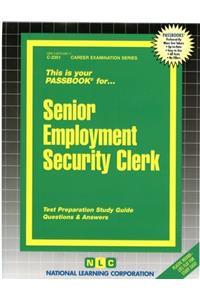 Senior Employment Security Clerk