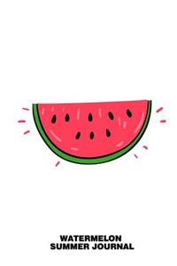 Watermelon Summer Journal