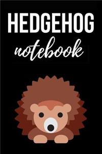 Hedgehog Notebook