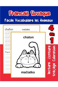 Francais Slovaque Facile Vocabulaire les Animaux
