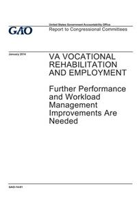 Va Vocational Rehabilitation and Employment