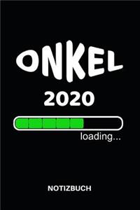 Onkel 2020 loading... Notizbuch