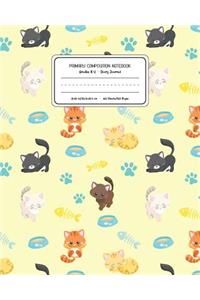Primary Composition Notebook Grades K-2 Story Journal