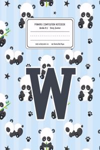 Primary Composition Notebook Grades K-2 Story Journal W