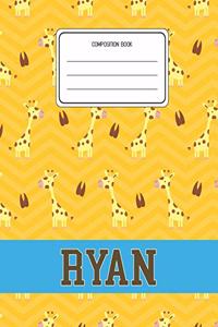 Composition Book Ryan