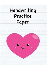 Handwriting Practice Paper