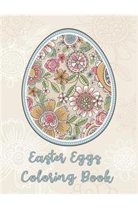 Easter Eggs Coloring Book