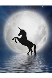 Unicorn Moon Bullet Journal