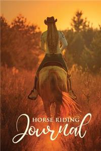 Horse Riding Journal