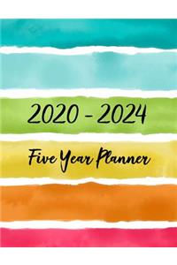 Five Year Planner 2020-2024