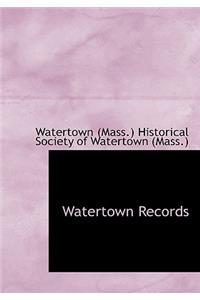 Watertown Records