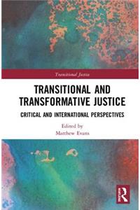 Transitional and Transformative Justice