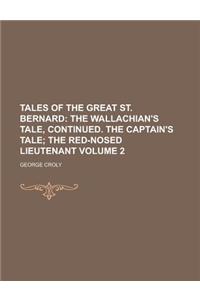 Tales of the Great St. Bernard Volume 2