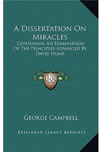A Dissertation on Miracles