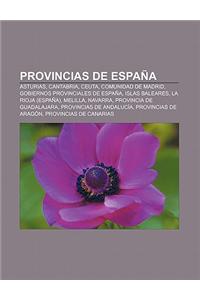 Provincias de Espana