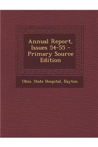 Annual Report, Issues 54-55