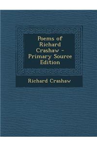 Poems of Richard Crashaw