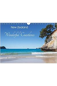 New Zealand 2017: Wonderful Coastlines (Calvendo Nature)
