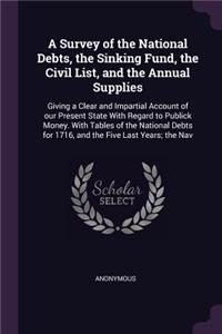 Survey of the National Debts, the Sinking Fund, the Civil List, and the Annual Supplies