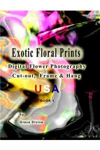 Exotic Floral Prints Digital Flower Photography