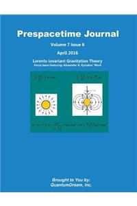 Prespacetime Journal Volume 7 Issue 6