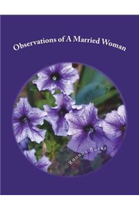 Observations From A Married Woman