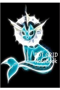 Dot Grid Notebook: Vaporeon