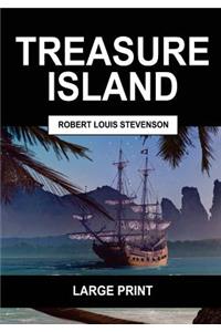 Treasure Island (Large Print)